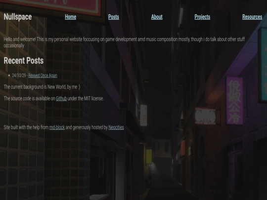 index screenshot