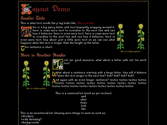test screenshot