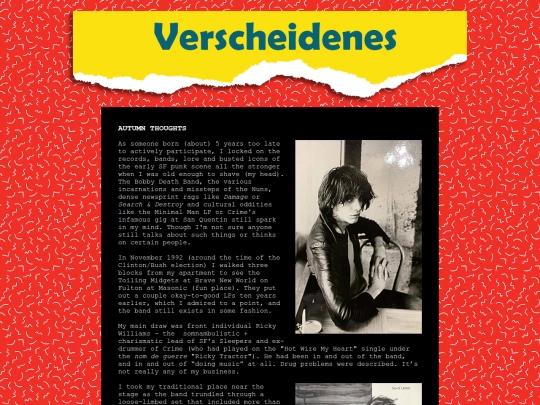 verscheidenes screenshot
