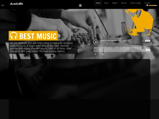 techno-music-radio-2 screenshot