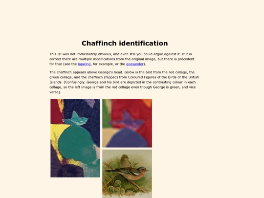 chaffinch screenshot