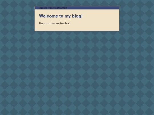 blog screenshot