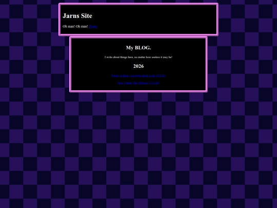 blog screenshot
