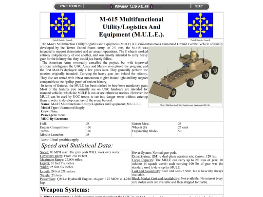 m-615 screenshot