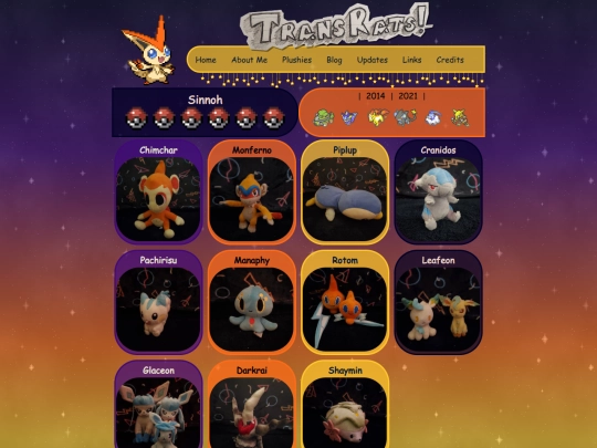 collection/sinnoh screenshot