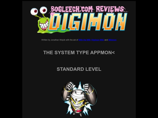 digimon/appmon-system screenshot