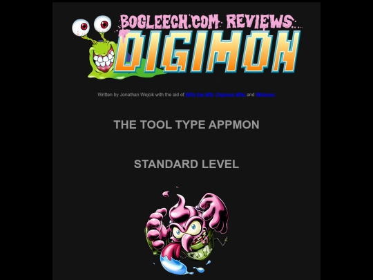 digimon/appmon-tool screenshot