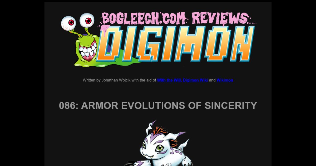 D-d-d-Digimon! Digimon Reviews!