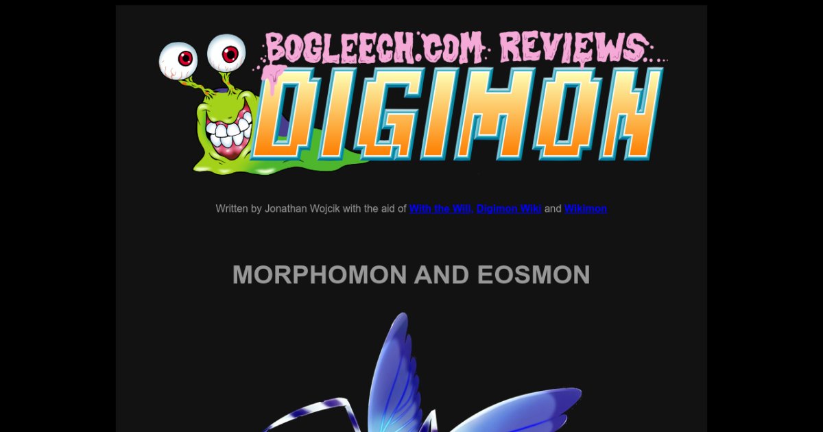 Digimon Adventure (Jogo), Digimon Wiki