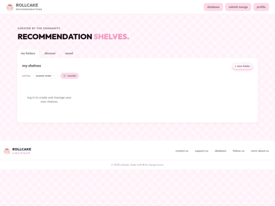 recommendations screenshot