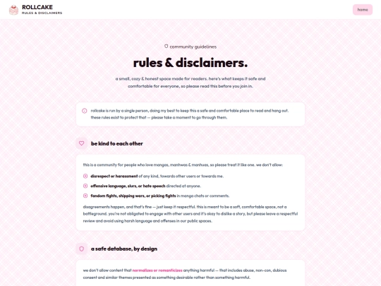 rules screenshot