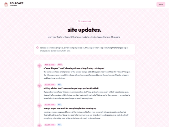 updates screenshot