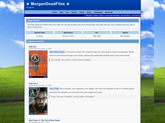 games screenshot