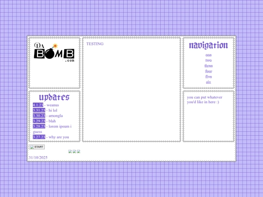 testing/webisyours screenshot