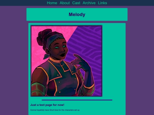characters/melody screenshot