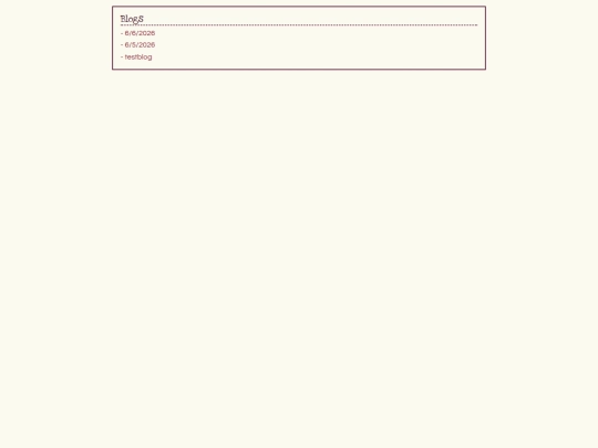 blog screenshot