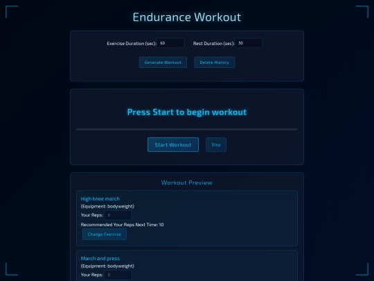 Endurance2 screenshot