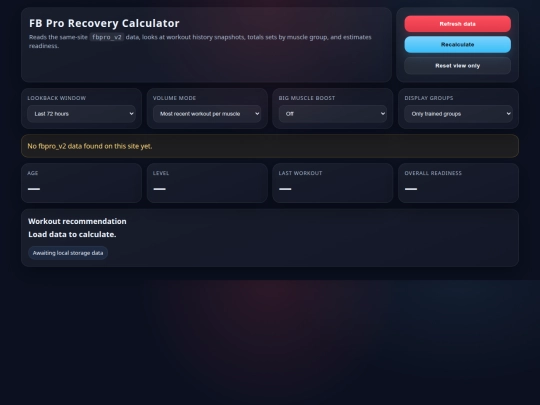 Recover screenshot