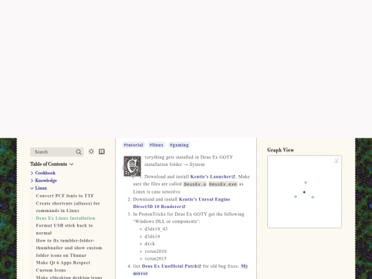 writings/digitalgarden/Linux/Deus-Ex-Linux-Installation screenshot