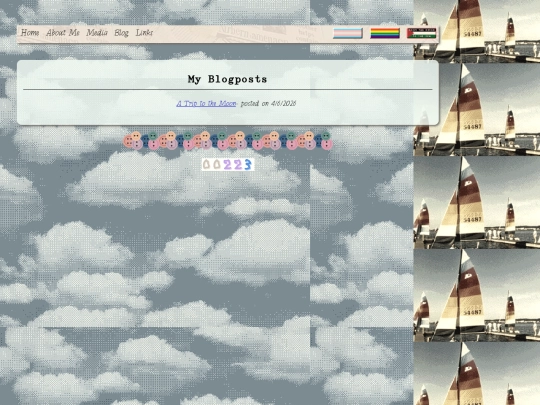 blog screenshot