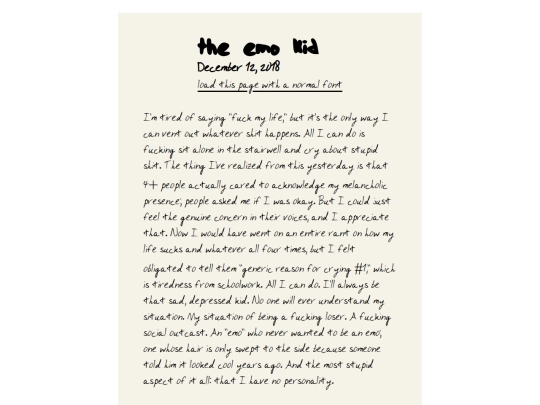 subpages/journals/the_emo_kid screenshot