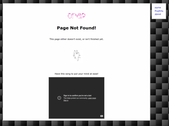 not_found screenshot