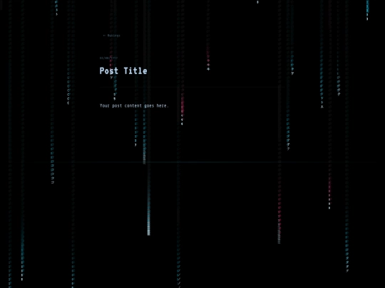posts/posttemplate screenshot