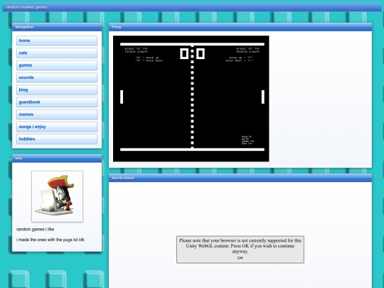 games screenshot
