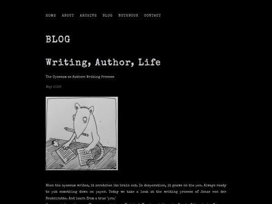 writingprocess screenshot