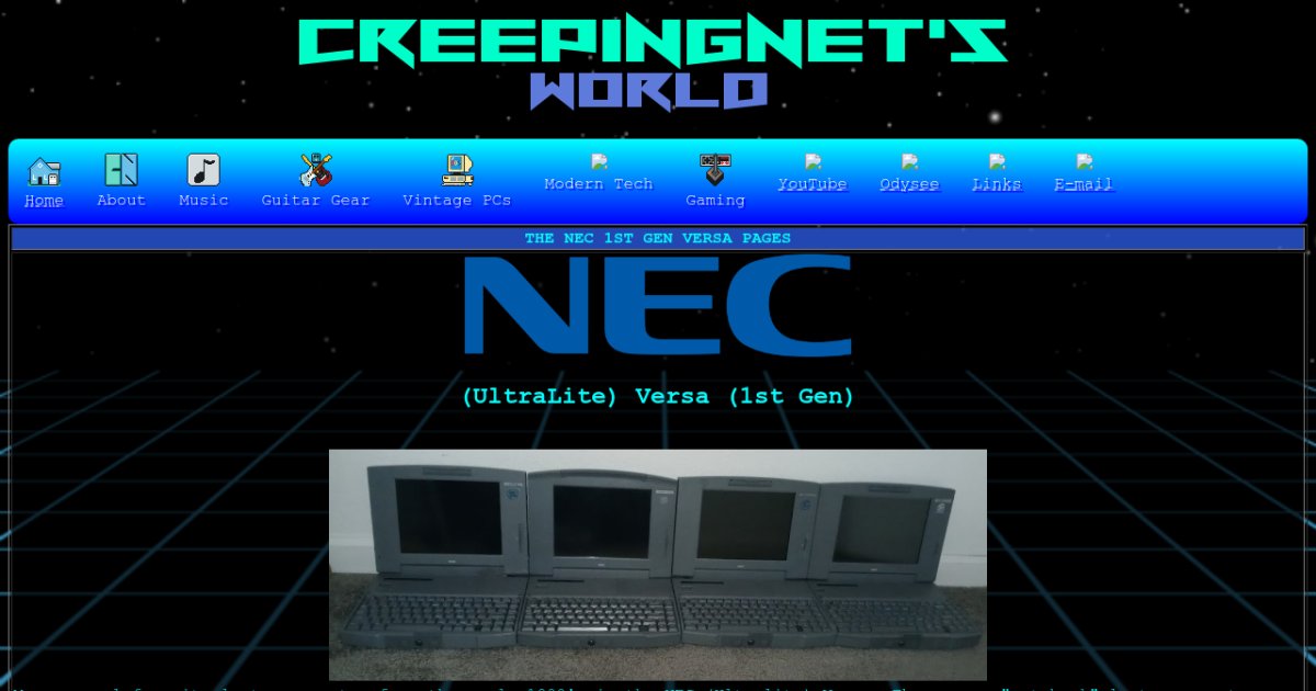 CreepingNet's World