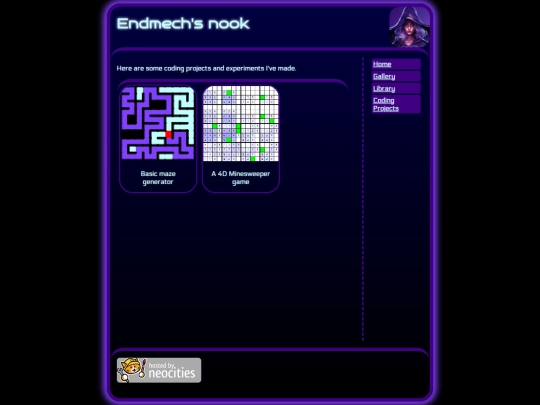 codingprojects screenshot