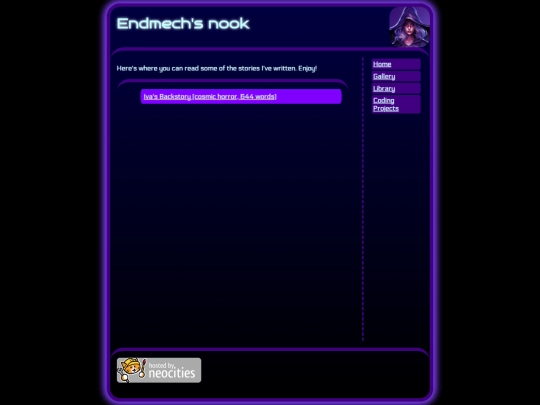 library screenshot