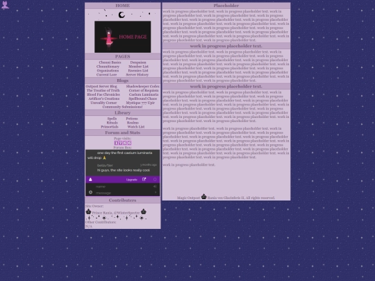 Lore screenshot