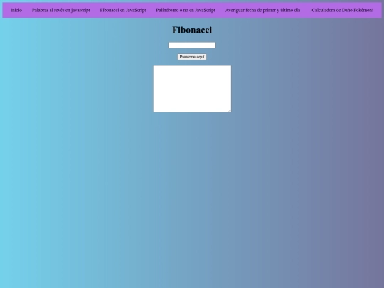 fibonacci screenshot