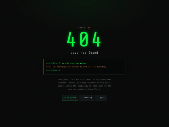 not_found screenshot