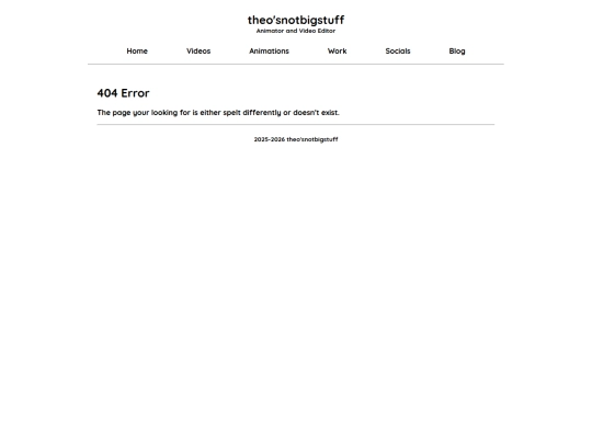 not_found screenshot