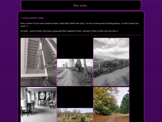 main/photography screenshot