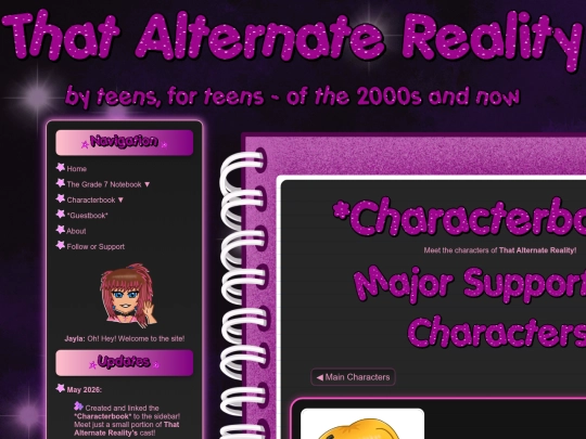 majorcharacters screenshot