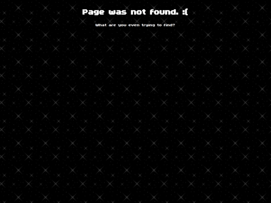 not_found screenshot