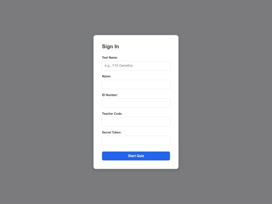 test screenshot