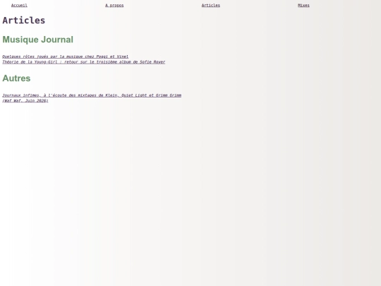 index/articles screenshot