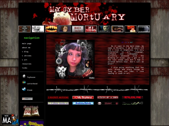 aboutme screenshot