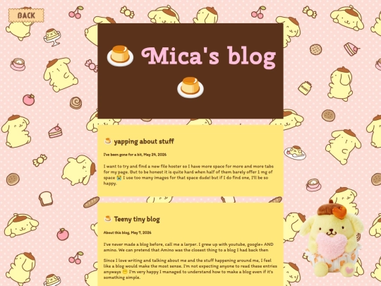 blog screenshot