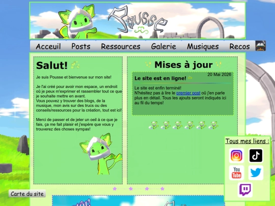 Site Test screenshot