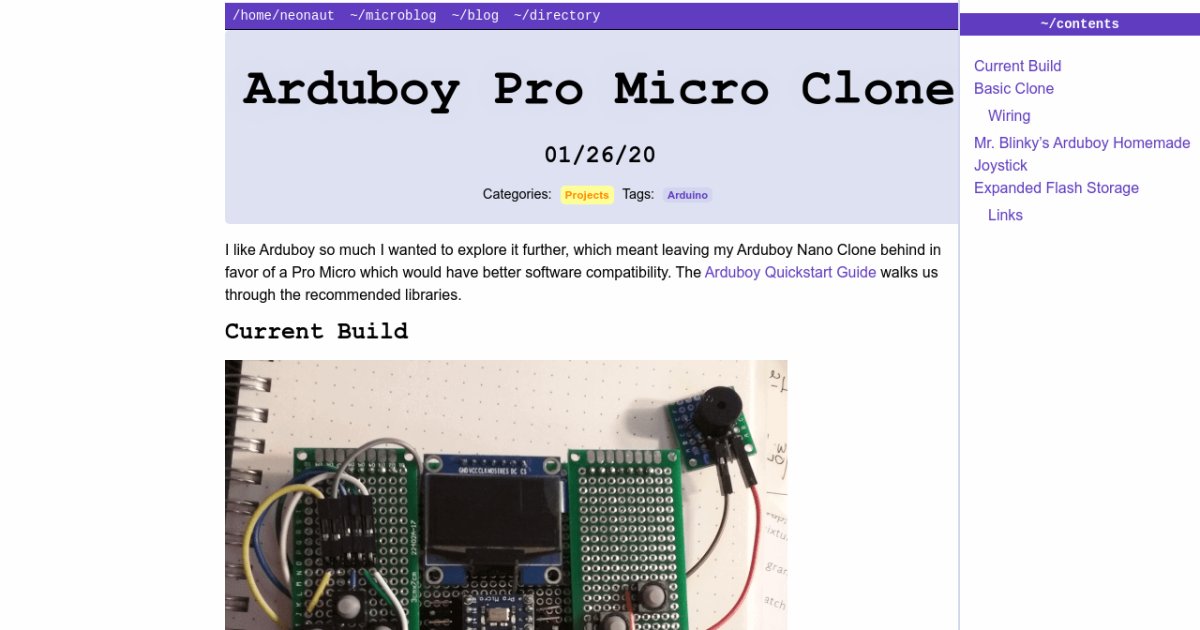 Arduboy Pro Micro Clone