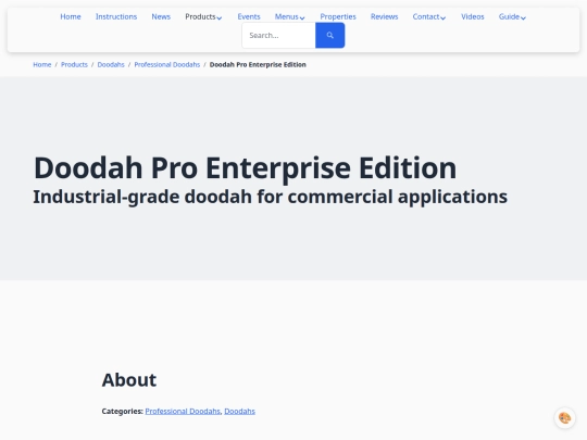 products/doodah-pro-enterprise screenshot