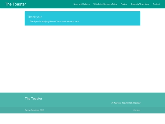 formthanks/formthanks2 screenshot