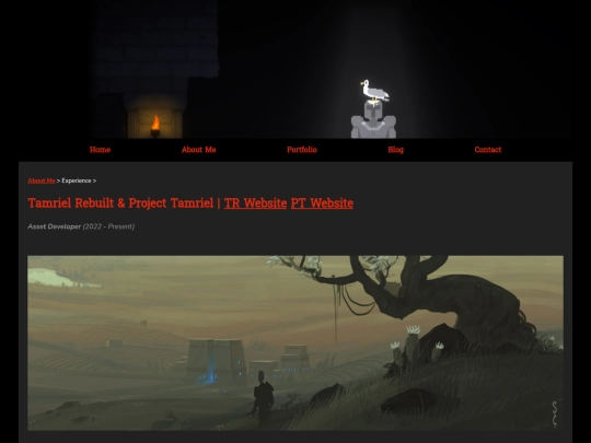 aboutme/ptr screenshot
