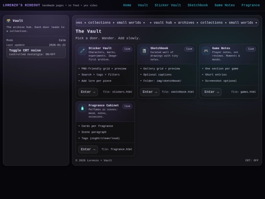 vault screenshot