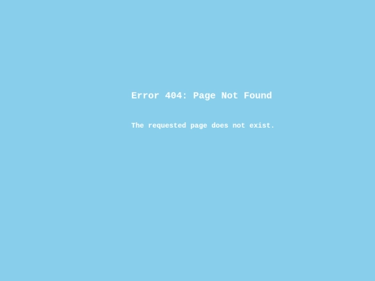 not_found screenshot